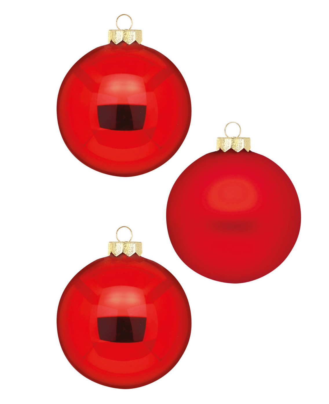 Weihnachtskugeln Rot